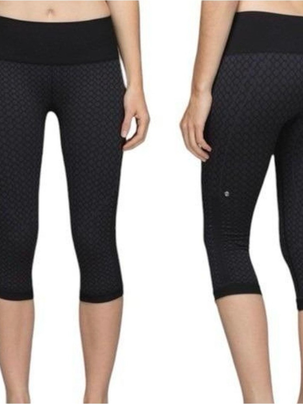 Lululemon In The Flow II Geo Soul Cropped Leggings Size 4
